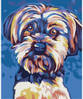 Paint by number kit: Yorkshire Terrier MINI090