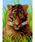 Paint by number kit: Baby tiger 16.5x13 cm MINI116