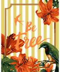 Paint by number kit: T003 Be free
