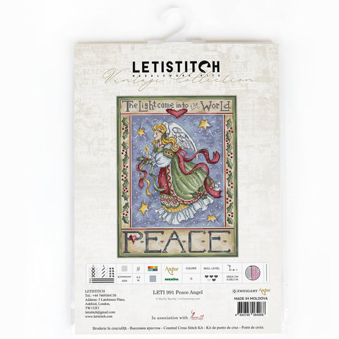 Peace Angel SLETI991 - Cross Stitch Kit