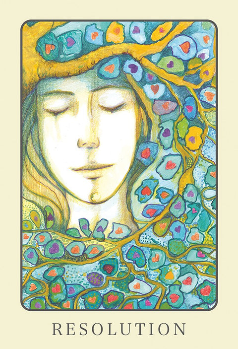 Peace Oracle cards Blue Angel