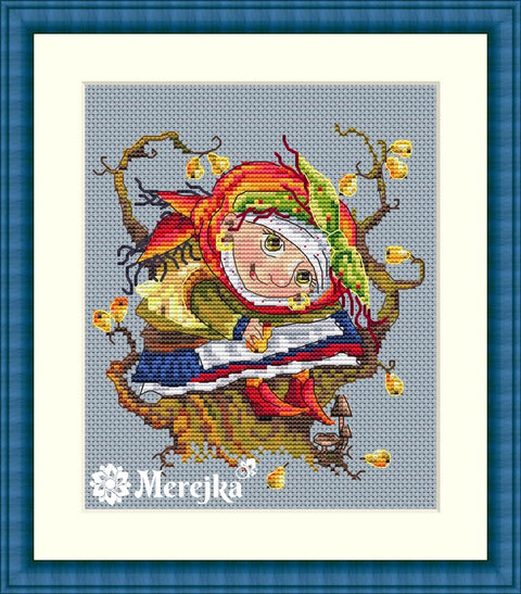 Pear SK47 cross stitch kit by Merejka