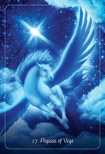 Pegasus Oracle Cards Blue Angel