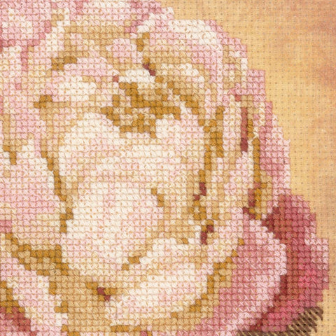 Peony - Cross Stitch Kit from RIOLIS Ref. no.:0071 PT