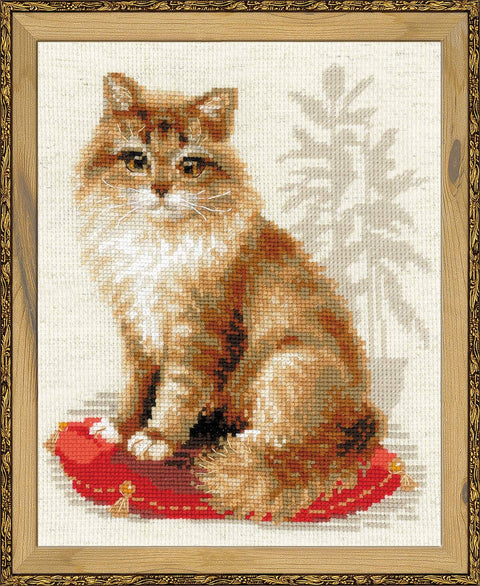 Pet Cat - Cross Stitch Kit from RIOLIS Ref. no.:1525