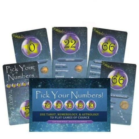 Pick Your Numbers Tarot Cards Schiffer Publishing