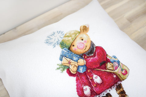 Pillow SPB190 - Cross Stitch Kit