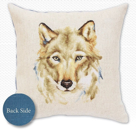 Pillow - Wolf SPB164 - Cross Stitch Kit