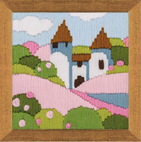 Pink Garden - Cross Stitch Kit from RIOLIS Ref. no.:1572