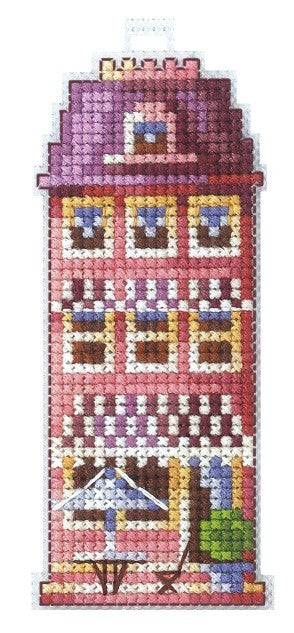 Pink House SAND-17 - Cross Stitch Kit by Andriana