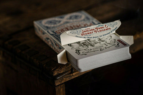 Pioneers Blue Playing Cards