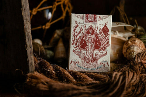 Pioneers Red Playing Cards