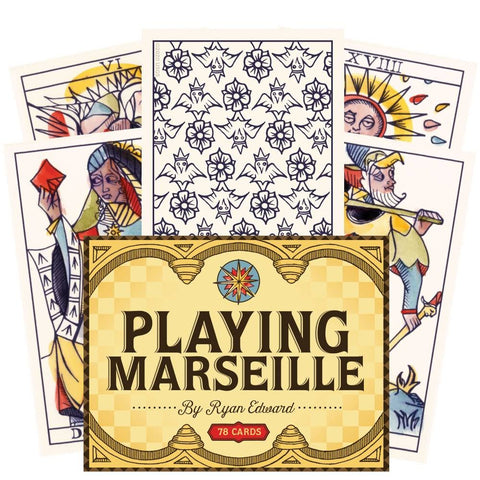 Playing Marseille Tarot Cards US Games Systems