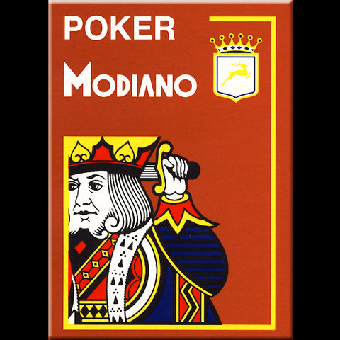 Modiano Poker 4 Jumbo Index cards (brown)