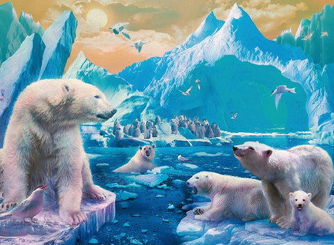 Polar Bear Kingdom 300 Piece Puzzle