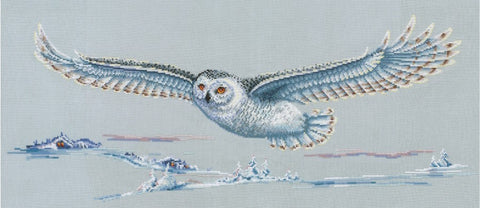 Polar Owl SANP-47 - Cross Stitch Kit by Andriana