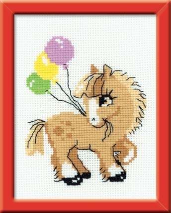 Pony crony - Cross Stitch Kit from RIOLIS Ref. no.:HB093