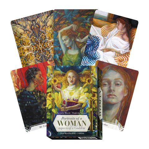 Portraits of a Woman Aspects of a Goddess inspirational cards Lo Scarabeo