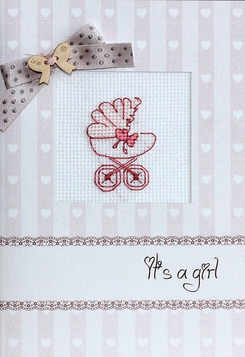 Post Card SSP19 - Cross Stitch Kit by Luca-s