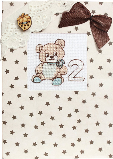 Post Card SSP27 - Cross Stitch Kit by Luca-s