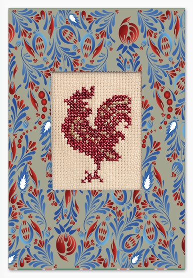 Post Card SSP50 - Cross Stitch Kit by Luca-s