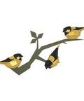 3D Papercraft Kit Birds (gold) PP-1PTC-2GB