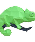 3D Papercraft Kit Chameleon PP-1XAM-2GRI