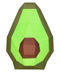 3D Papercraft Kit Avocado PP-2AVO-3WAS