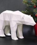 3D Papercraft Kit Polar Bear PP-2PLB-WHT