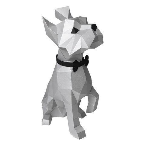 3D Papercraft Kit Yorkshire Terrier PP-2YOR-SLV