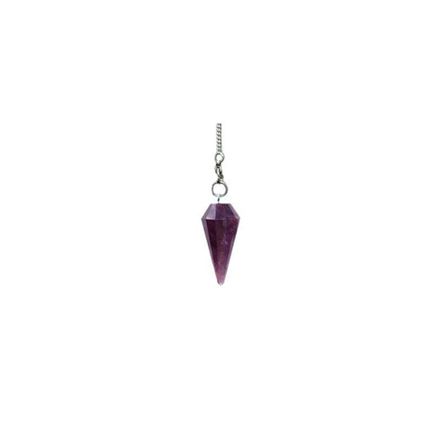 Premium Amethyst Chakra Pendulum Lo Scarabeo