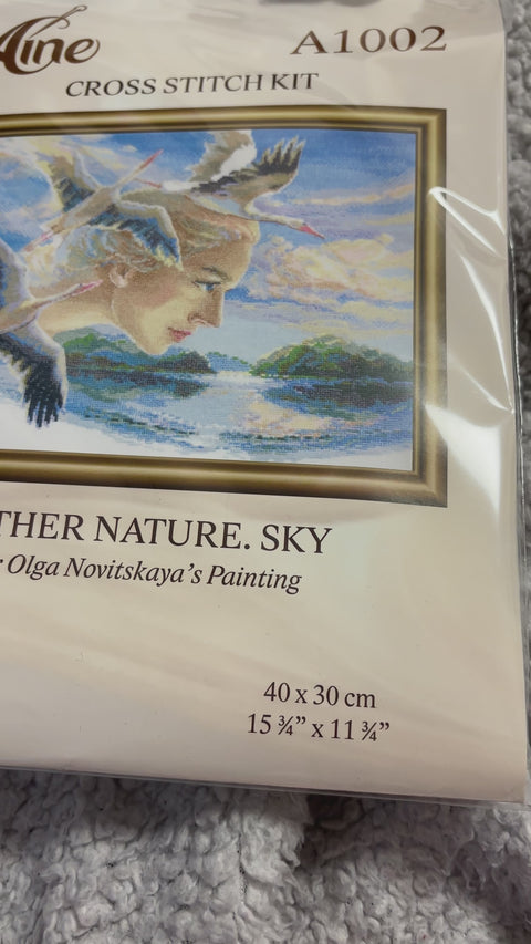 Mother Nature. Sky - Cross Stitch Kit by Aine