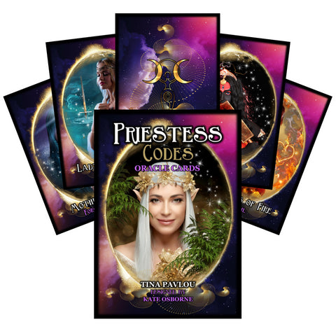 Priestess Codes Oracle Cards Solarus