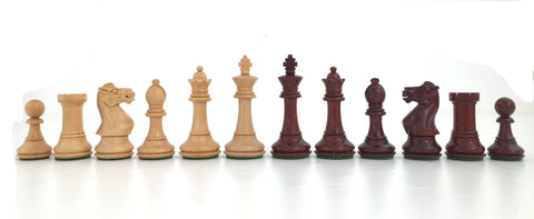 Professional Chess Men Set with Beautiful Rosewood and Maple Chessboard