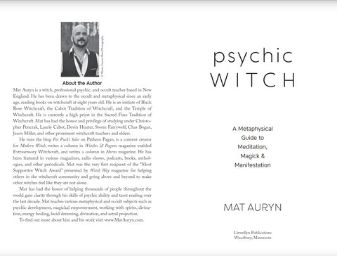 Psychic Witch book Llewellyn