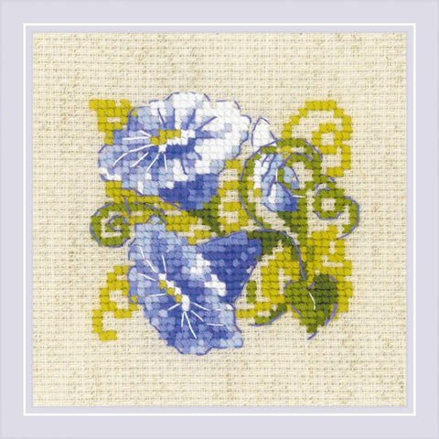 Purple Bindweed cross stitch kit by RIOLIS Ref. no.: 1842