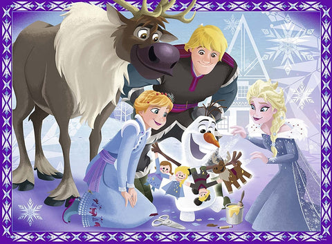 Puzzle 100 Frozen Family Magic