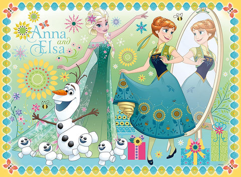 Puzzle 100 Frozen Forever Family