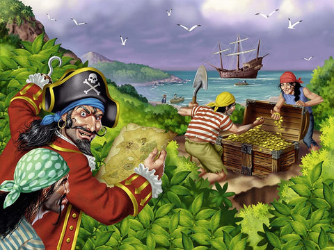 Puzzle 100: Pirates Treasure