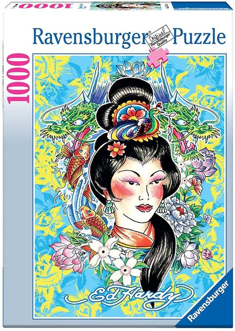 Puzzle 1000 Ed Hardy: Geisha