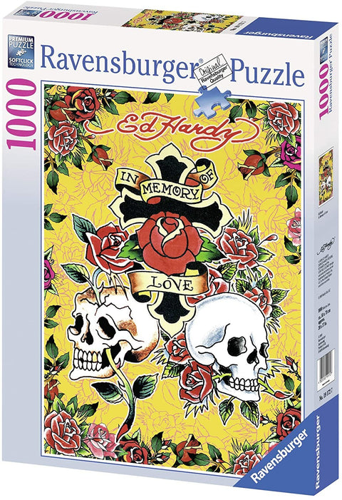 Puzzle 1000  Ed Hardy: In Memory of Love