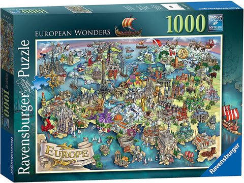 Puzzle 1000 European Wonders