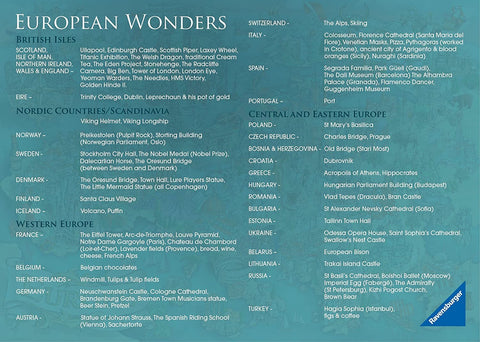 Puzzle 1000 European Wonders