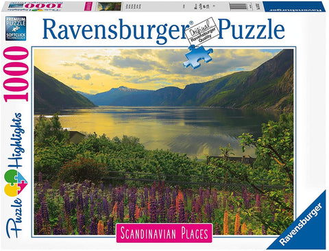 Puzzle 1000 Fjord in Norway