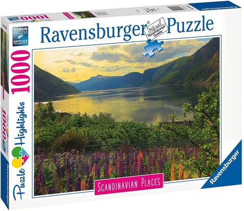 Puzzle 1000 Fjord in Norway