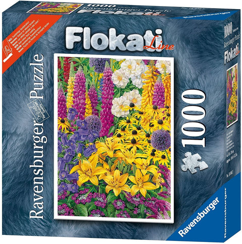 Puzzle 1000 Flokati Bright Sunflowers