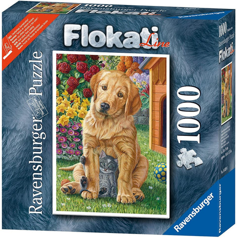 Puzzle 1000 Flokati Time to Cuddle