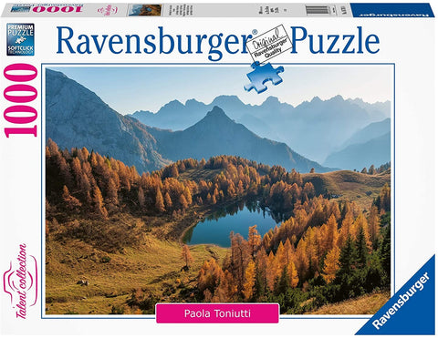 Puzzle 1000 Lake Bordaglia in Fruili Venezia