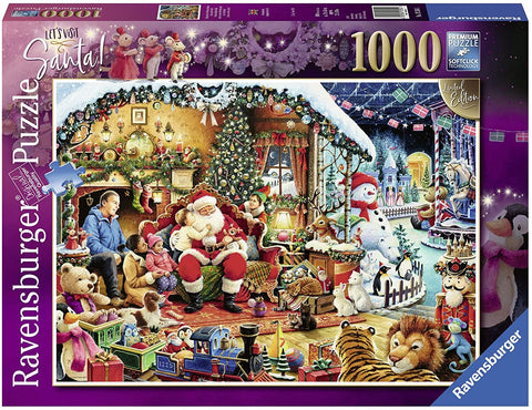 Puzzle 1000 Lets Visit Santa!