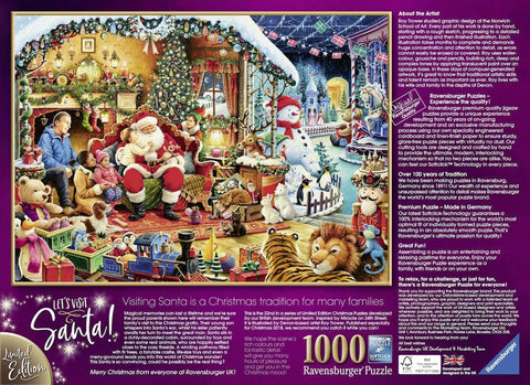 Puzzle 1000 Lets Visit Santa!